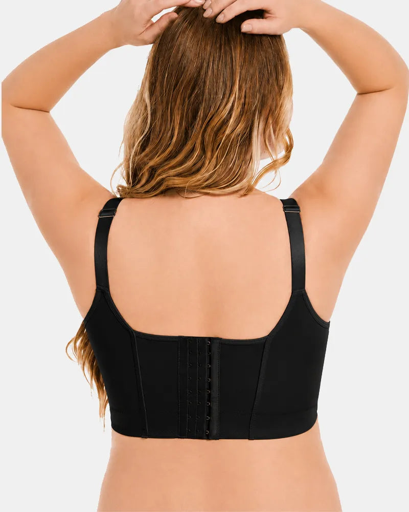 3D Molded Underwire Bra with Wide Strap Shoulder Support
