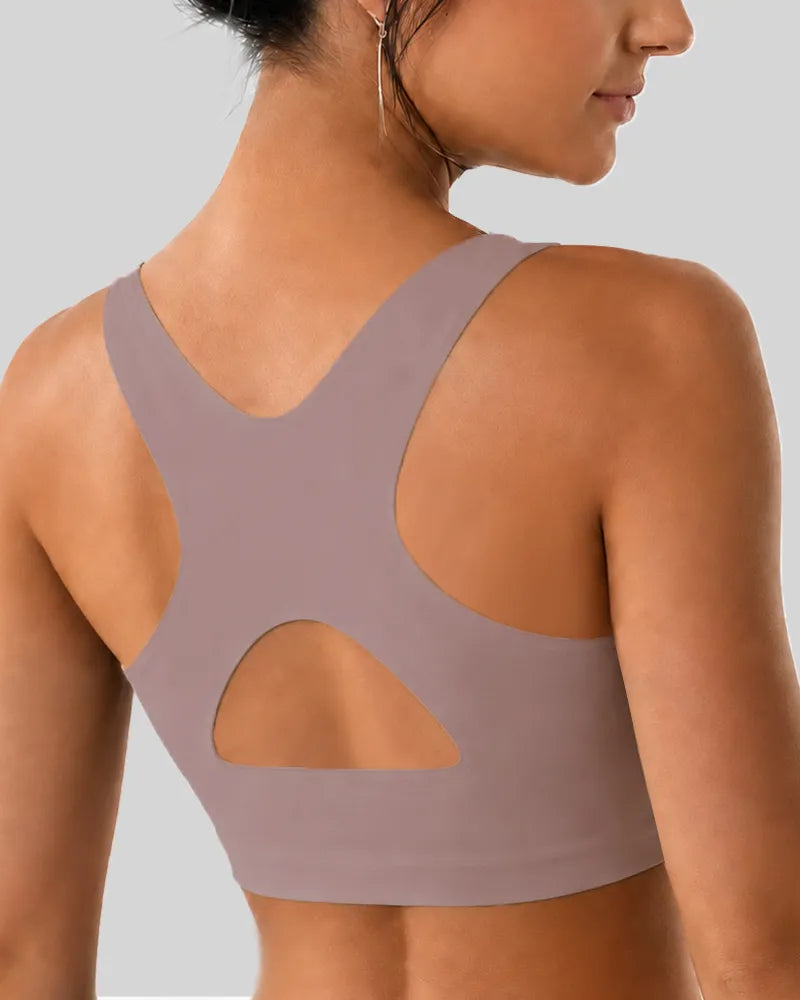 Cross Back Wireless Bra with Posture Lift