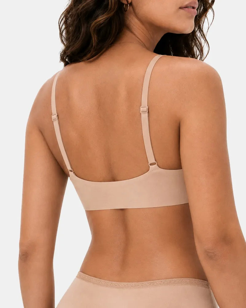 Front Closure Push Up Bra with Lift