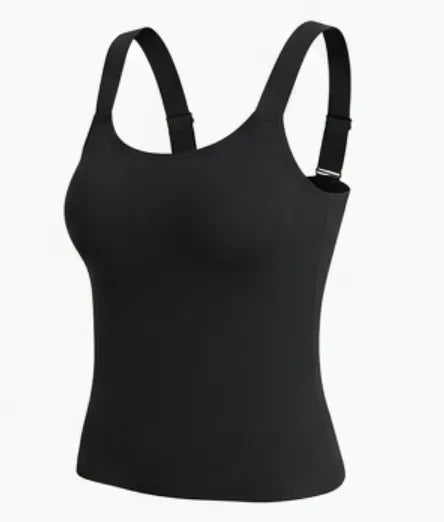 Women's Inout Plus Size Built-In Bra Cami - Soft Intention-Details-10