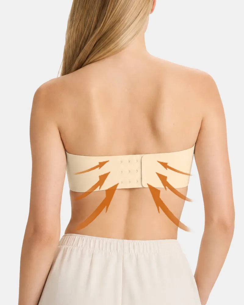 Jelly Lift Non-Slip Strapless Wireless Bra