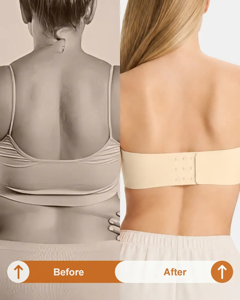 Jelly Lift Non-Slip Strapless Wireless Bra