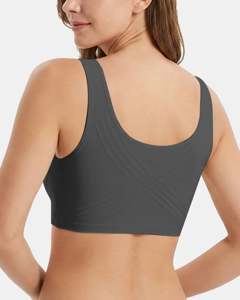 Women's Jelly T-Shirt Bra Wireless - Black - Soft Intention-3
