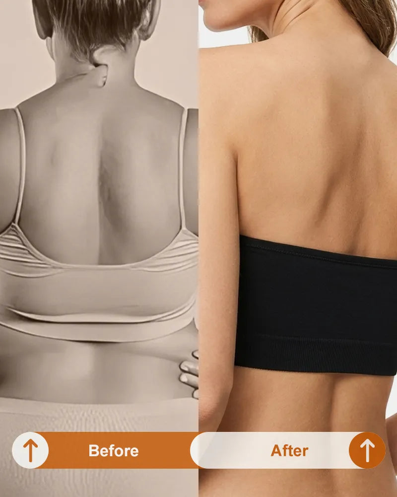 Women's Non-Slip Invisible Lifting Seamless Strapless Bra - Soft Intention-Details-6