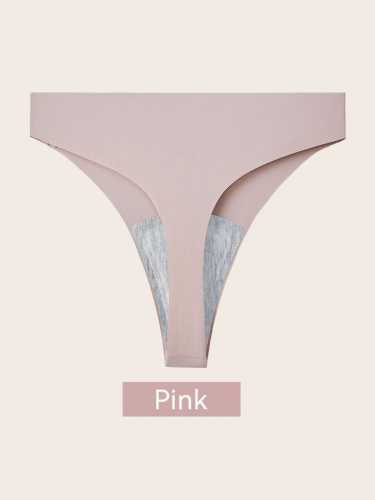 No Show Anti-Camel Toe Thong
