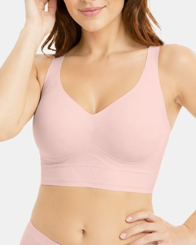 Plus Size Back-Smoothing Wireless T-Shirt Bra