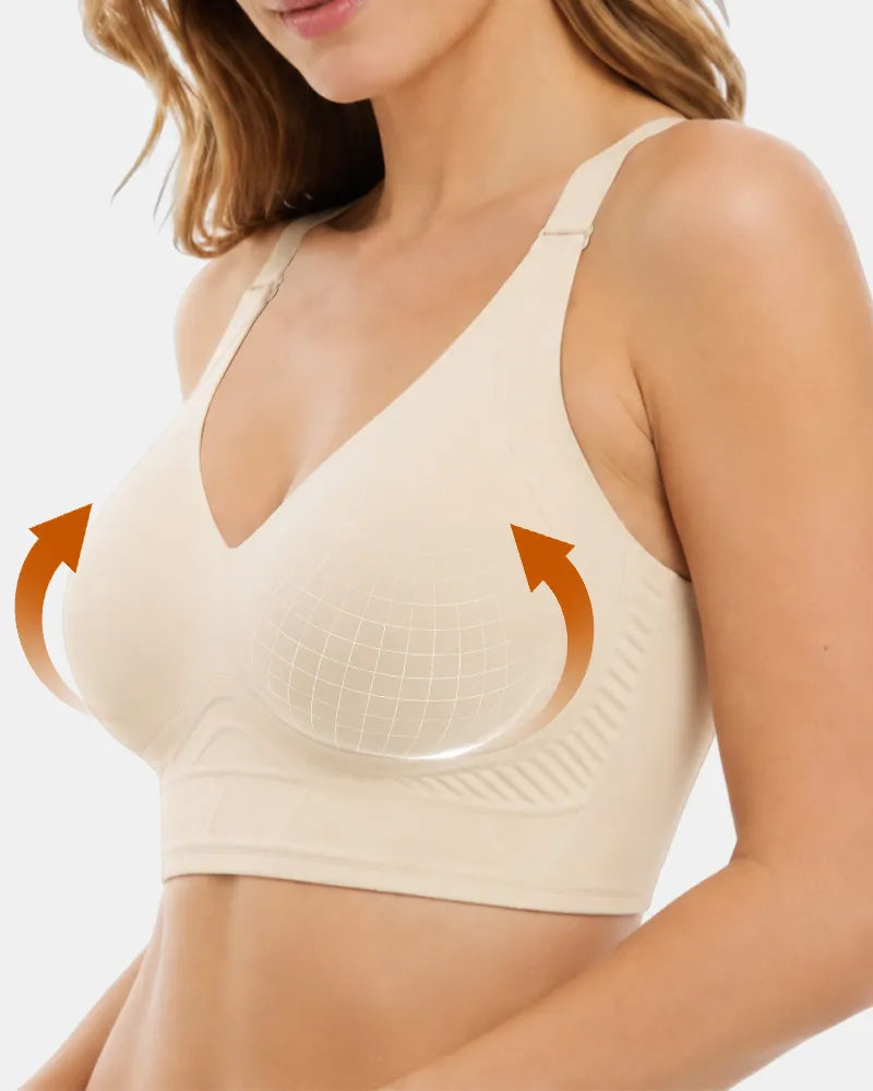 Plus Size Back-Smoothing Wireless T-Shirt Bra