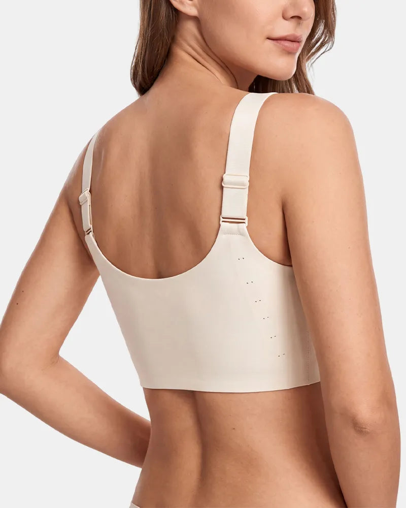 Plus Size Comfort Wireless Front-Close Bra
