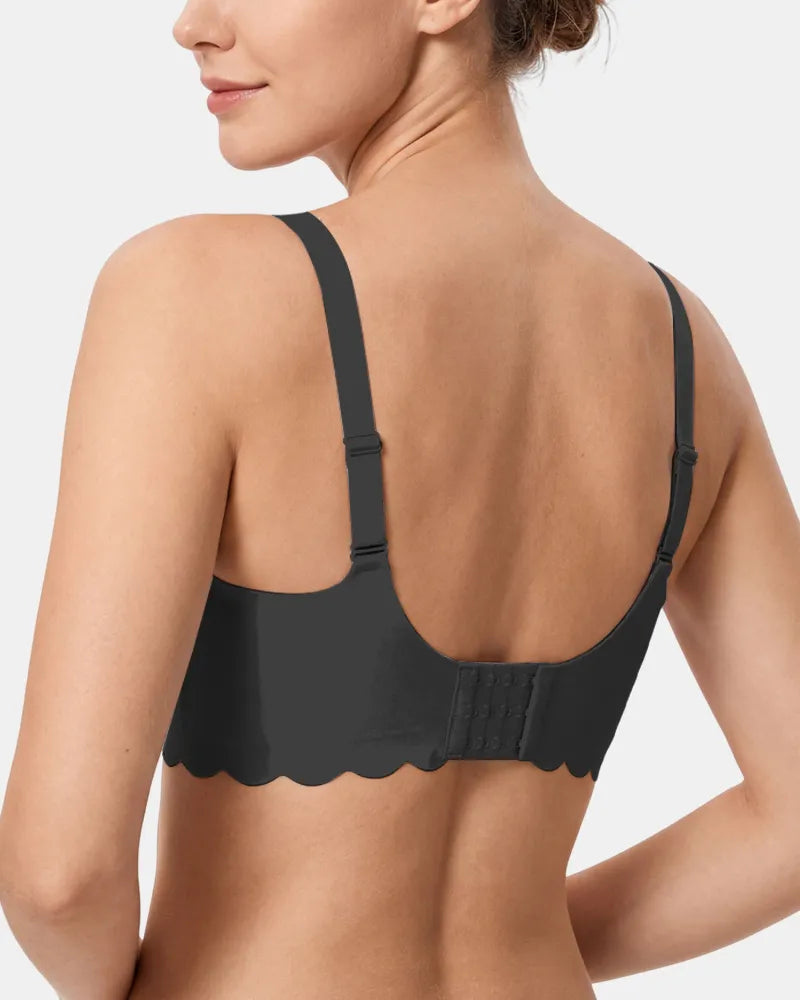 Scallop Nursing Bra with Effortless Pumping Support