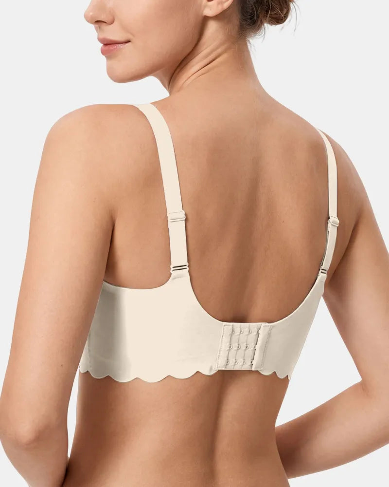 Scallop Nursing Bra with Effortless Pumping Support