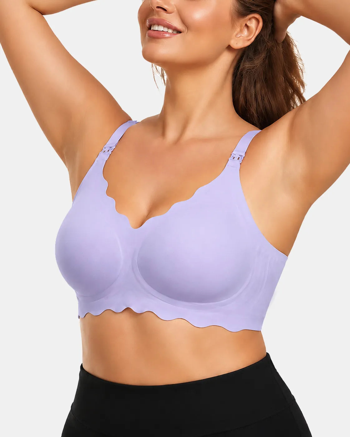 Scallop Nursing Bra