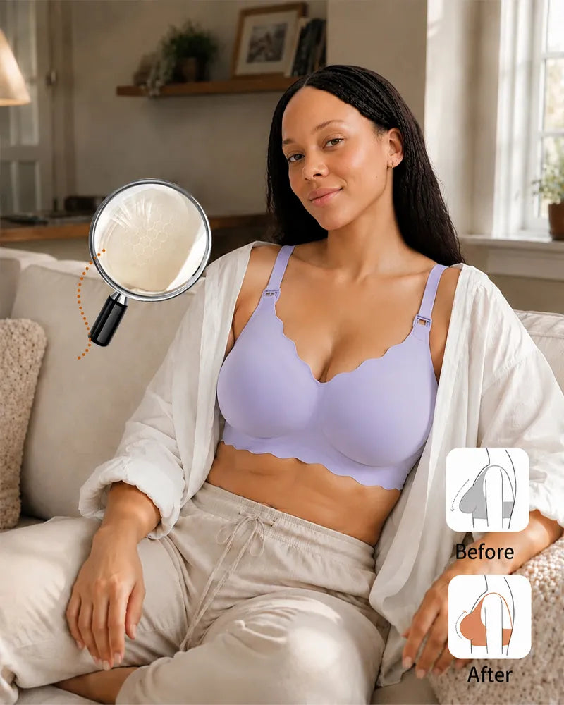 Scallop Nursing Bra