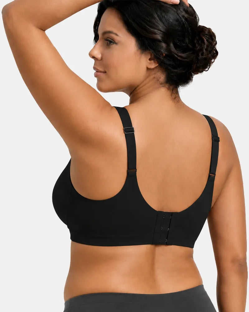 Scalloped Seamless Nursing Bra with Easy Clips