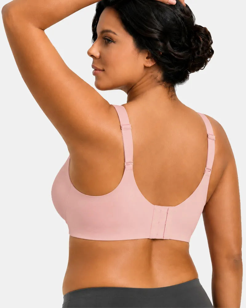 Scalloped Seamless Nursing Bra with Easy Clips