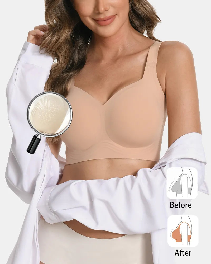 Women's Wireless Full Coverage Jelly Bra - Soft Intention-Details-4