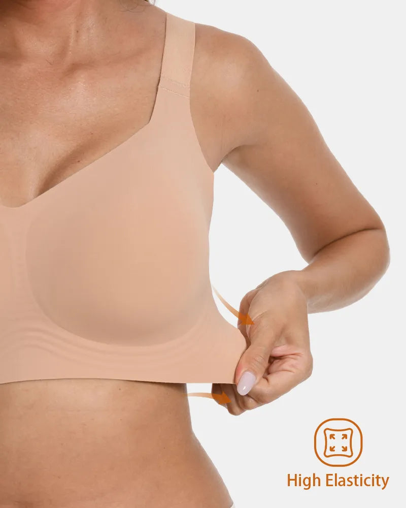 Women's Wireless Full Coverage Jelly Bra - Soft Intention-Details-5