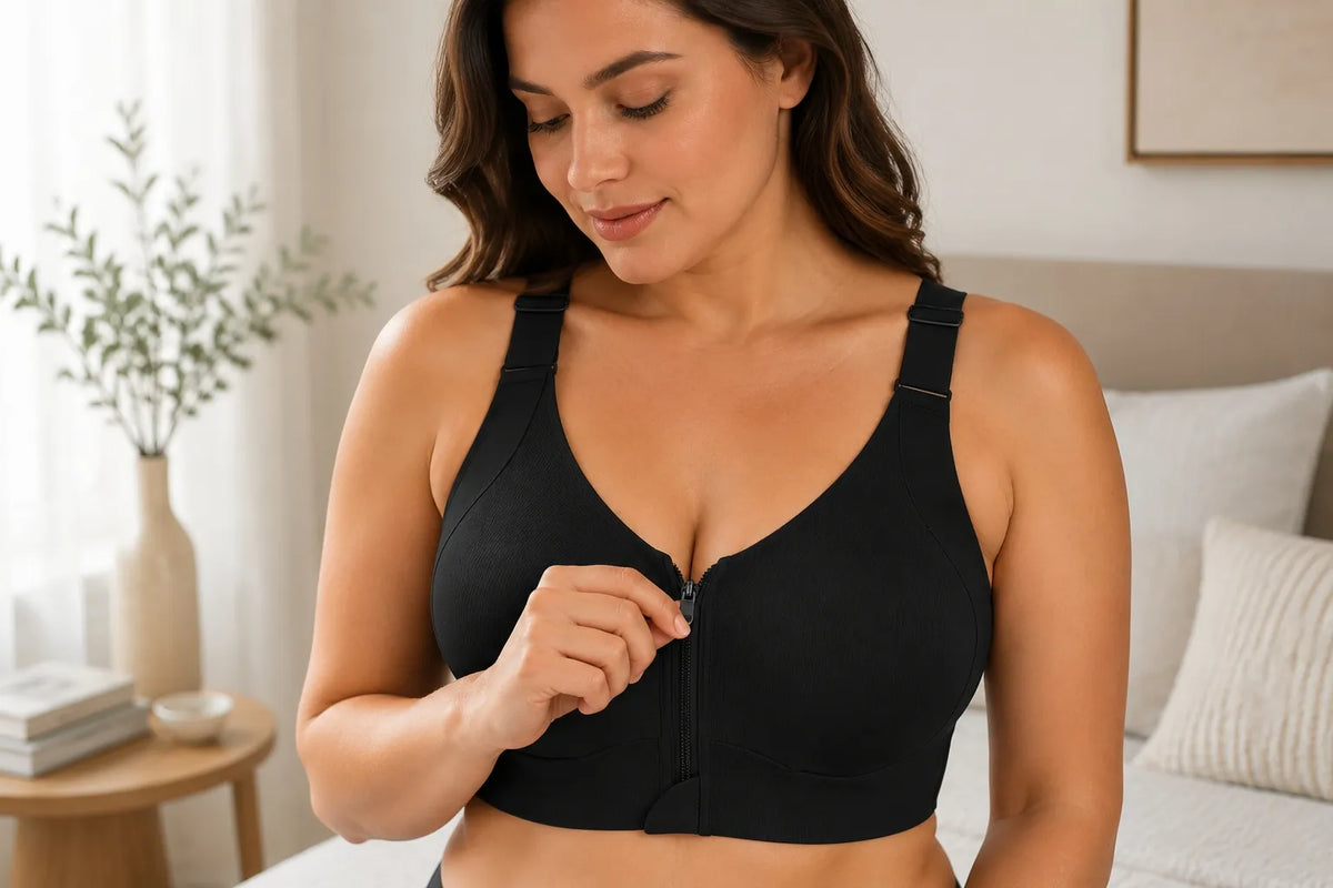 Best Front Zipper Bras for Easy On-Off and All-Day Comfort