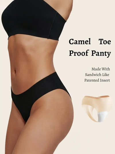 No Show Anti-Camel Toe Thong