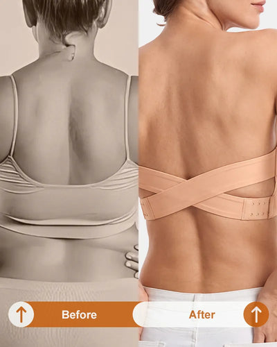 Anti Slip Crossover Seamless Strapless Bandeau Bra