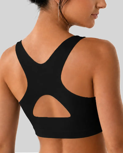 Cross Back Wireless Bra with Posture Lift