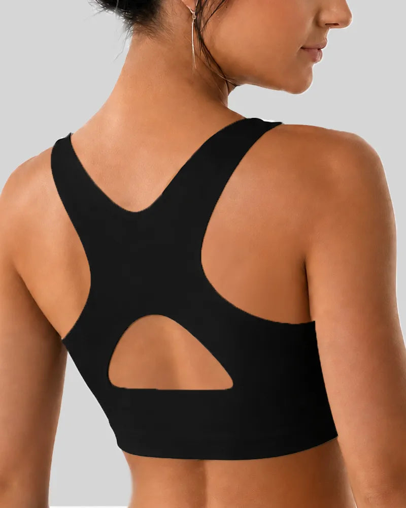 Cross Back Wireless Bra with Posture Lift
