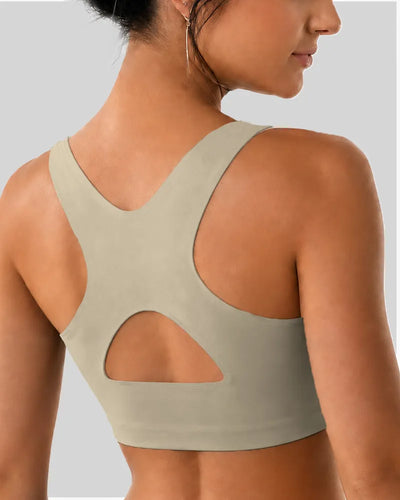 Cross Back Wireless Bra with Posture Lift