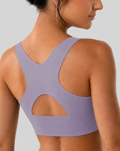Cross Back Wireless Bra with Posture Lift