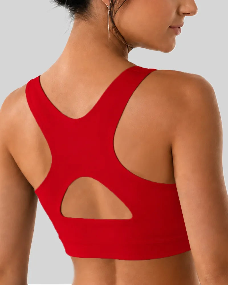 Cross Back Wireless Bra with Posture Lift
