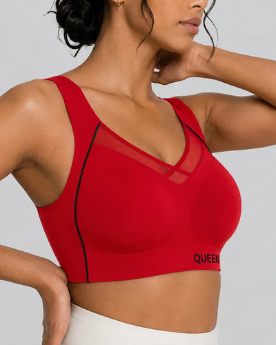 Cross Back Wireless Bra with Posture Lift