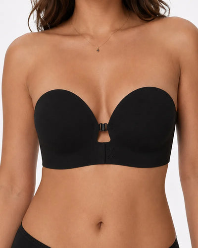 Front Closure Push Up Bra with Lift