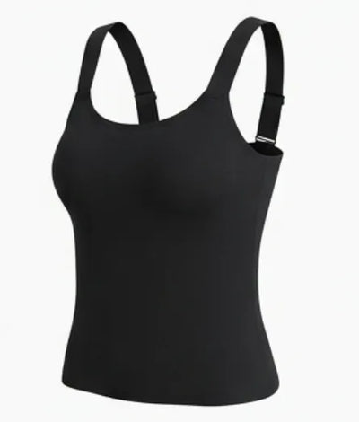 Women's Inout Plus Size Built-In Bra Cami - Soft Intention-Details-10