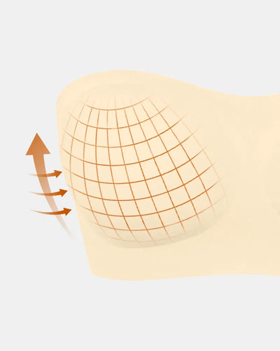 Jelly Lift Non-Slip Strapless Wireless Bra