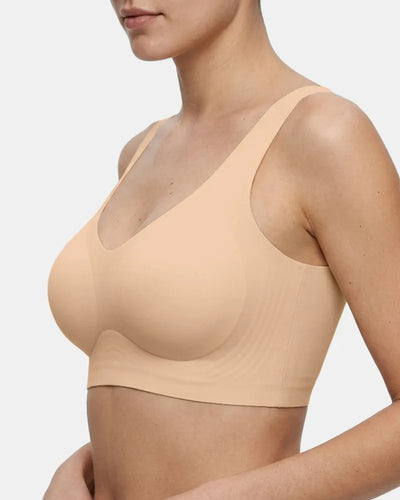 Women's Jelly T-Shirt Bra Wireless - Light Nude - Soft Intention-2