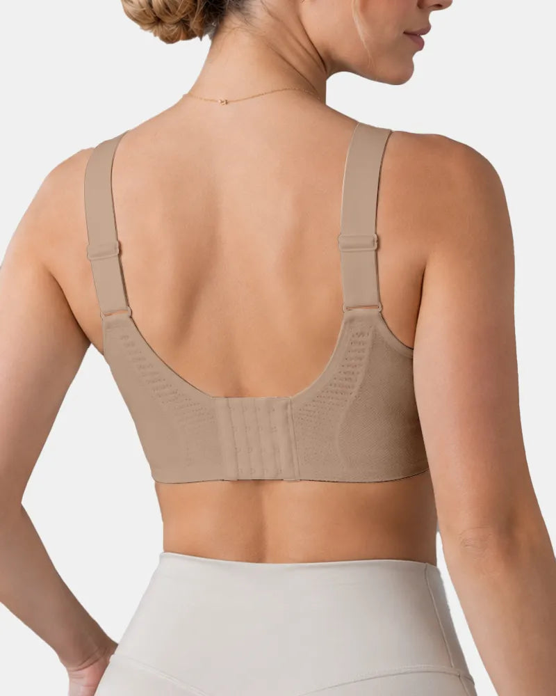 Keyhole Wireless Bra with Jelly Support