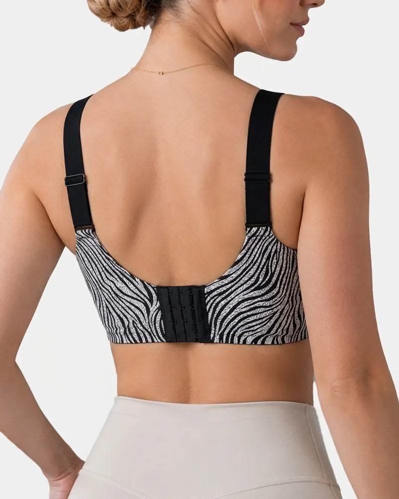 Keyhole Wireless Bra with Jelly Support