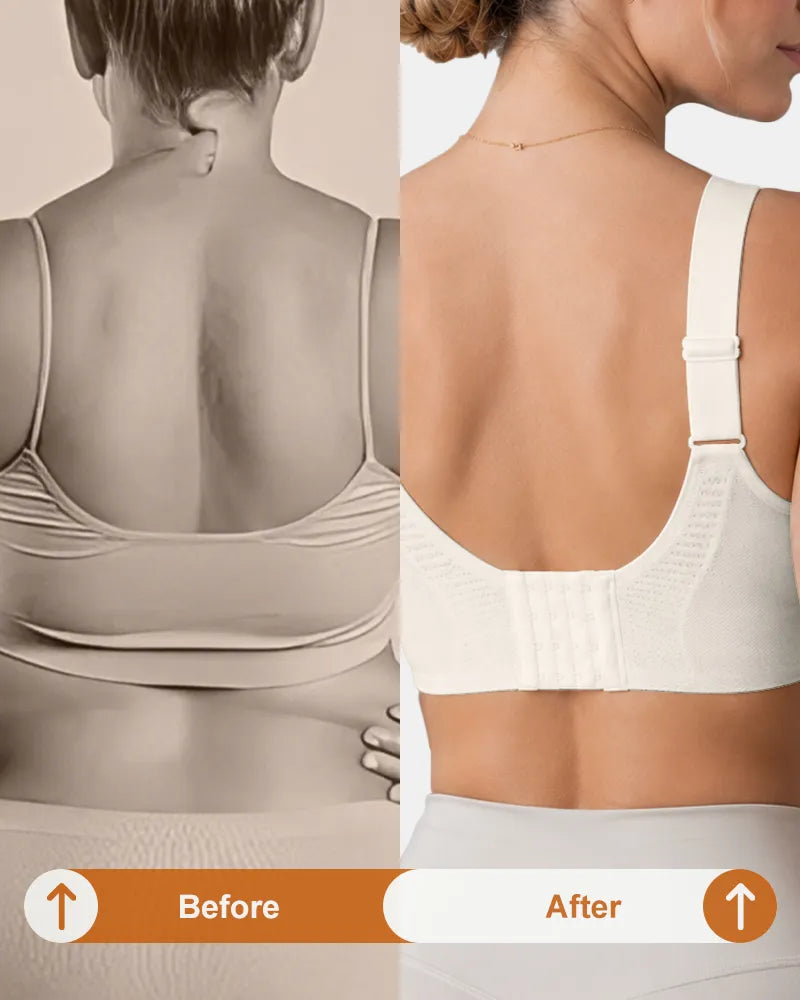 Keyhole Wireless Bra with Jelly Support