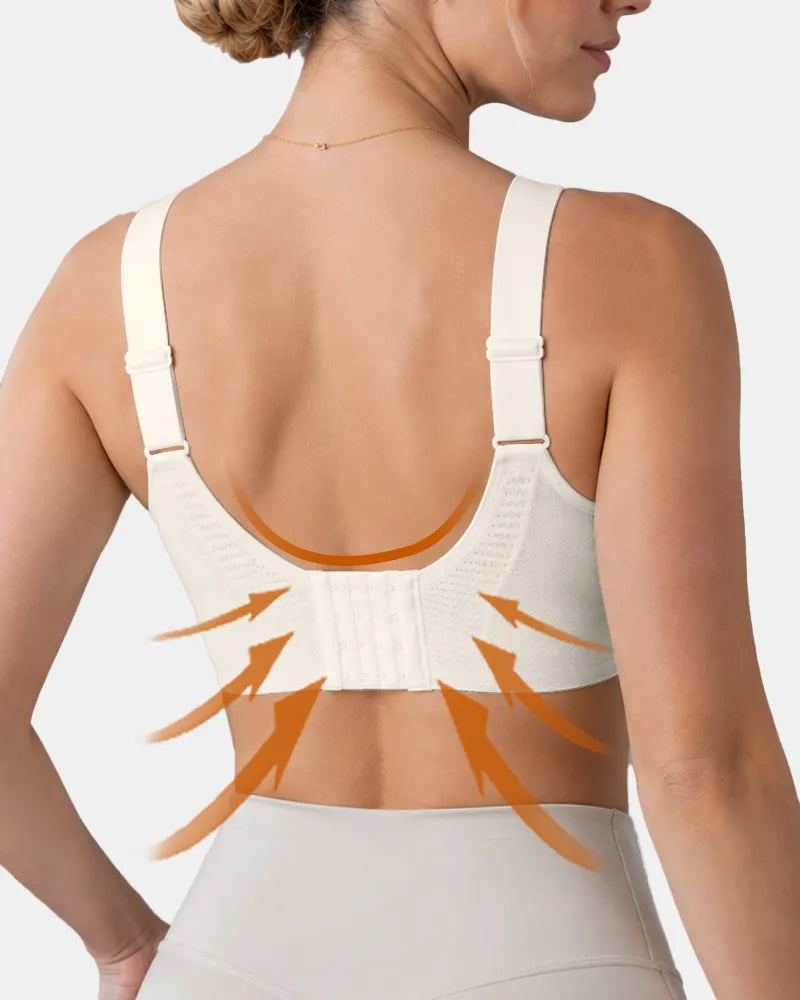 Keyhole Wireless Bra with Jelly Support