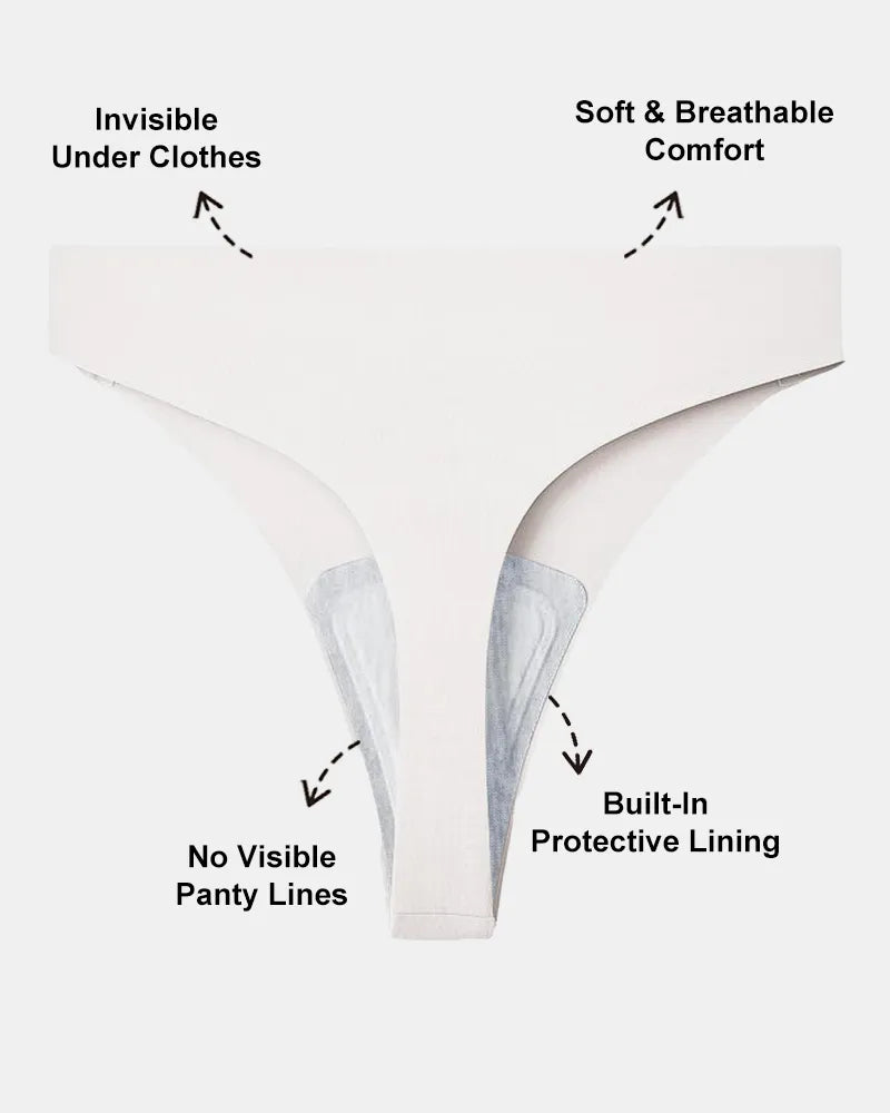 No Show Anti-Camel Toe Thong