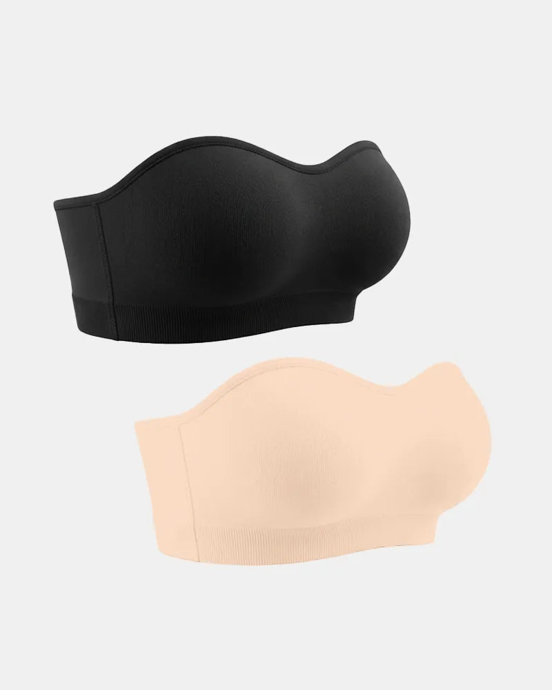 Women's Non-Slip Invisible Lifting Seamless Strapless Bra - Pack 1 - Soft Intention