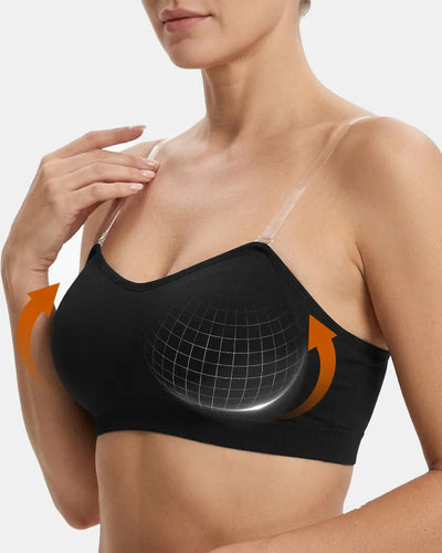 Women's Non-Slip Invisible Lifting Seamless Strapless Bra - Soft Intention-Details-2