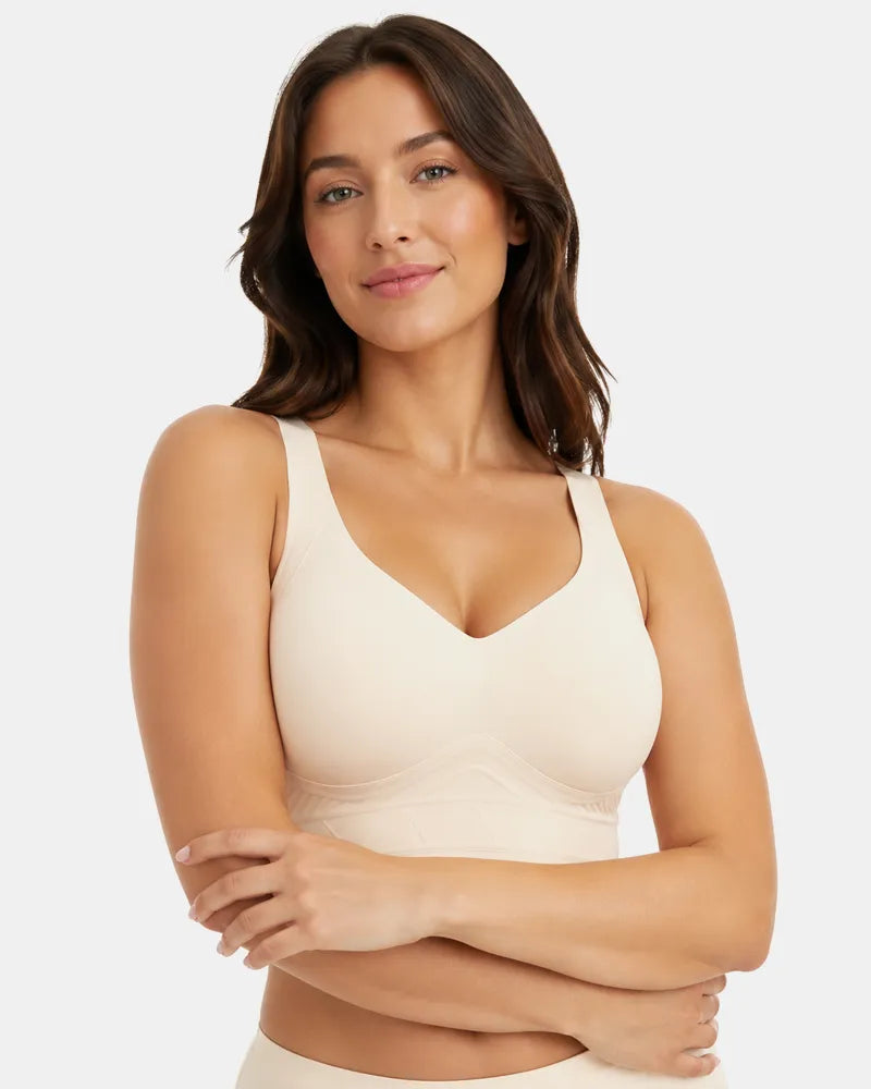 Plus Size Back-Smoothing Wireless T-Shirt Bra