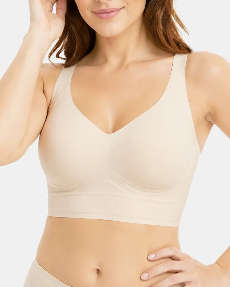 Plus Size Back-Smoothing Wireless T-Shirt Bra