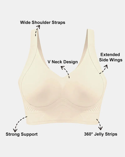 Plus Size Back-Smoothing Wireless T-Shirt Bra