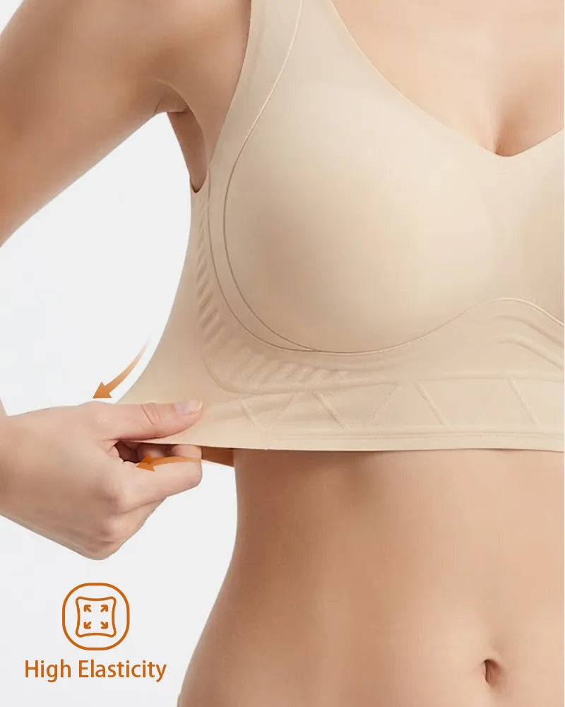 Plus Size Back-Smoothing Wireless T-Shirt Bra