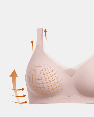 Women's Plus Size Seamless Wireless Bra - Soft Intention-Details-6