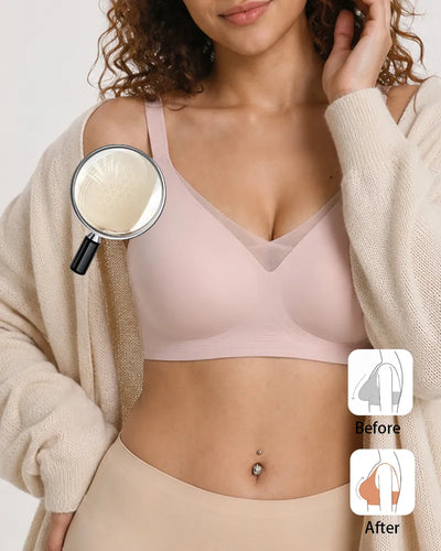 Women's Plus Size Seamless Wireless Bra - Soft Intention-Details-8