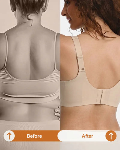Women's Plus Size Seamless Wireless Mesh Bra - Soft Intention-Details-8