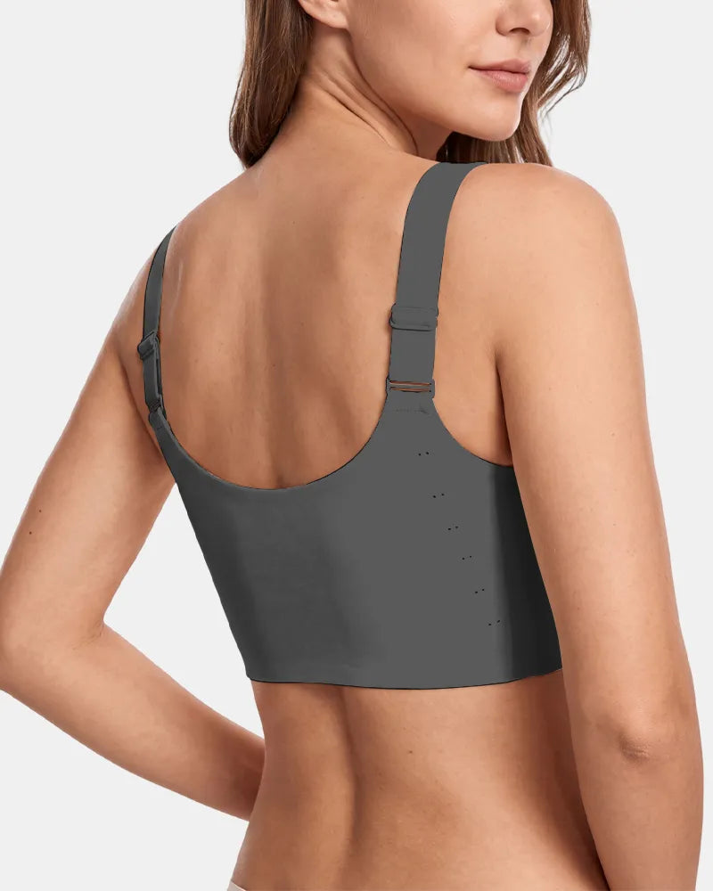 Plus Size Comfort Wireless Front-Close Bra