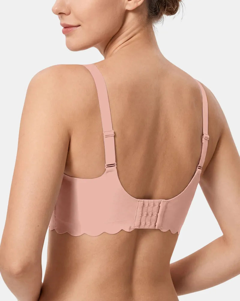Scallop Nursing Bra with Effortless Pumping Support