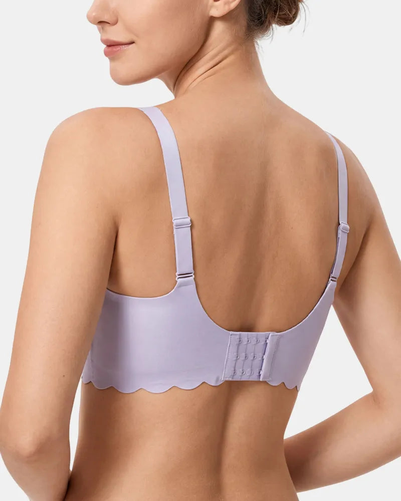 Scallop Nursing Bra with Effortless Pumping Support